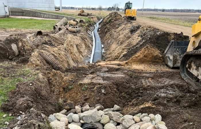 Concrete breaking & hauling